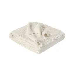 Покривало Lotus Home - Larna muslin cream 200x220 - мініатюра 3