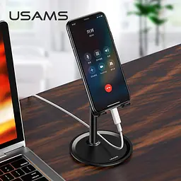 Настільний тримач Usams US-ZJ048 підставка для телефона - мініатюра 3