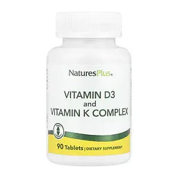 Вітамін D3 і K2 Vit D3 K2 2500 IU/120 mcg 90 таблеток