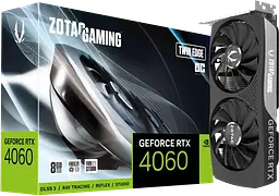 Відеокарта GeForce RTX 4060 8GB Zotac Twin Edge OC (ZT-D40600H-10M) Б/В