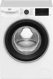Пральна машина Beko фронтальна, 9кг, 1400, A+++, 55см, дисплей, SMART, ПАР, інвертор, білий (B3WFU5943W)
