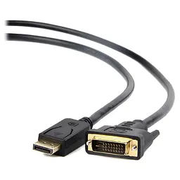 Кабель Cablexpert CC-DPM-DVIM-1M DisplayPort вилка на DVI вилка, 1м - мініатюра 2