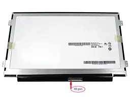 Матриця N101L6-L0D 10.1" Slim 1024х600, 40pin, вушка з боків, глянцева