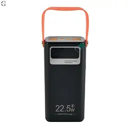 Універсальна мобільна батарея 50000 mAh, TUGII Y105, Black, 22.5 Вт WUW teh0027639
