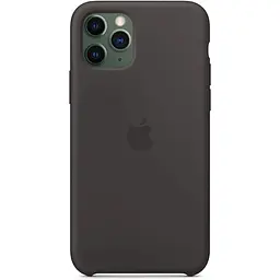 Оригінальний силіконовий чохол Apple Silicone Case для iPhone 11 Pro (5.8") Black (MWYN2ZM/A) - мініатюра 7