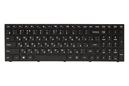Клавiатура для ноутбука IBM/LENOVO IdeaPad G50-30 чорний, чорний фрейм