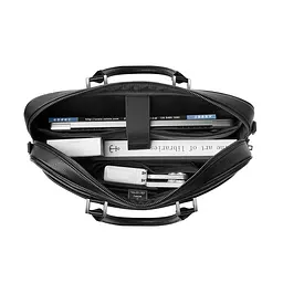 Сумка WIWU Master Fingerprint Lock Brief Case Black (6976195096989) - мініатюра 4
