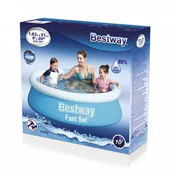 Басейн надувний Bestway 57392 розмір 183х51 см - мініатюра 5