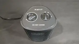 Тепловентилятор HAVIT HT1227 1500W (захист від перекидання й перегрівання) - мініатюра 4