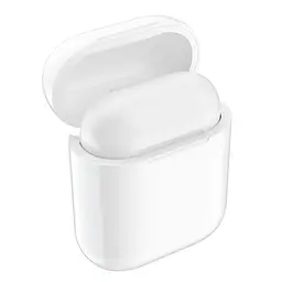 Бездротовий зарядний пристрій Hoco CW18 AirPods Case White - мініатюра 7
