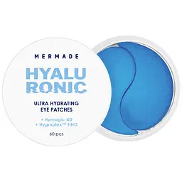 Патчі під очі Mermade Hyaluronic 4D Acid & Аnti-thirst technology зволожуючі гідрогелеві 60 шт. - мініатюра 2