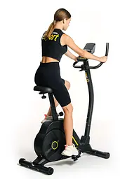 Велотренажер Besport BS-6047 MAYBIKE електромагнітний чорно-жовтий - мініатюра 9