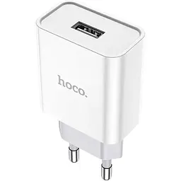 Зарядний мережевий пристрій Hoco C81A 2.1A 1USB - мініатюра 3