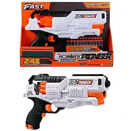 Іграшковий пістолет Fast Pioneer Electric з м'якими набоями 24 шт. (BIG501) - мініатюра 4