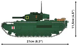 Конструктор детский танк Churchill Mk IV COBI 3128 - миниатюра 7