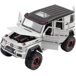 Колекційна металева модель автомобіля АвтоЕксперт Mercedes-Benz G500 4x4 з інерцією, світлом та звуком 1:24