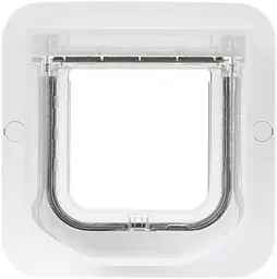 Заслінка для кішок SureFlap з ідентифікацією мікрочіпа, біла (потрібні 4 батареї AA) - мініатюра 3