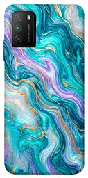 TPU чохол Demsky Mermaid marble для Xiaomi Poco M3