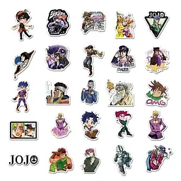 Стікерпак GeekLand JoJo 50 штук - мініатюра 3