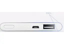 Портативна батарея XiaomiPowerbank 5000mAh (NDY-02-AM) Silver - мініатюра 5