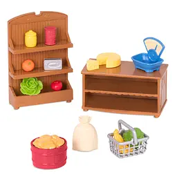 Набір аксесуарів Продуктові полички Li'l Woodzeez det0018264 - мініатюра 2