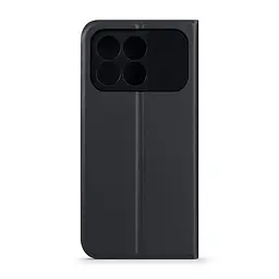 Чехол-книжка для Xiaomi Poco F8 Pro, OneFold Case, черный, из экокожи (PU) и TPU, с магнитом, с подставкой и отделением для карт, трансформируется в подставку, противоударный, защита всего корпуса, ArmorStandart (ARM89273) - мініатюра 2