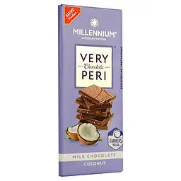 Шоколад молочний Millennium Very Peri Кокос 85 г (917335) - мініатюра 2