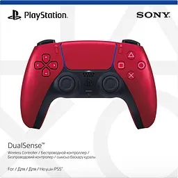 Геймпад бездротовий Sony PlayStation PS5 DualSense Volcanic Red CFI-ZCT1W UA (1000040191) - мініатюра 5