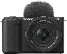 Цифровий фотоапарат Sony Alpha ZV-E10M2 kit 16-50mm Black (ZVE10M2KB.CEC)