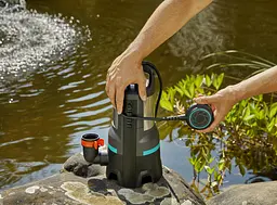 Насос дренажний для грязної води Gardena 25000 (09046-20) - мініатюра 5