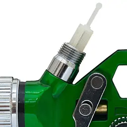 Фарборозпилювач Sigma HVLP 1.7 мм з верхнім баком 600 мл Green (6812111) - мініатюра 3