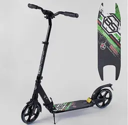 Самокат алюмінієвий 33006 (4) Best Scooter, d коліс - 20см, колеса PU, 2 амортизатора, в коробці - мініатюра 2