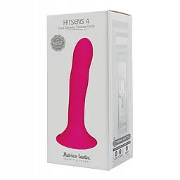 Фалоімітатор з присоскою Adrien Lastic Hitsens 4 17.8 см рожевий - мініатюра 3