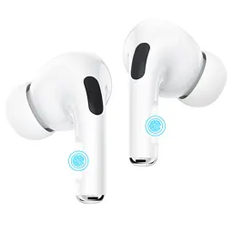 Бездротові навушники Borofone BW27 TWS Bluetooth 5.3, з мікрофоном, білі - мініатюра 2