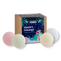 Набір бомбочок для ванни Сніжки Дракона Beauty Jar 4шт 520 г