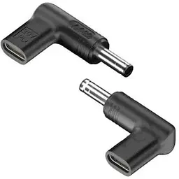 Перехідник Lenovo Type-C to DC Adapter YX-22 PD19 5V 4.0 x 1.7 мм Чорний