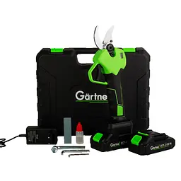 Gartner Секатор акумуляторний GARTNER GCP-2130 BL 21В акб 1х1.5А·рік d різа 30мм кейс - мініатюра 9