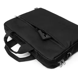 Сумка для ноутбука Vinga 14" NB1402 Black, white print (NB1402UWBK) - мініатюра 5