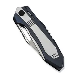 Ніж складаний туристичний Weknife Bogey (9.3 см) Bohler M390 / Titanium синій - мініатюра 4