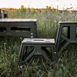 Стілець складаний Tribe Camp Chair Low пластиковий Olive (T-EF-0001-olive) - мініатюра 12
