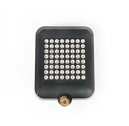 Велосипедна фара задня West Biking гіроскопічна з сигналами повороту + лазер 64 Led 80 Lm 1200 mAh 7.1х5.8х3 см (G0001123)