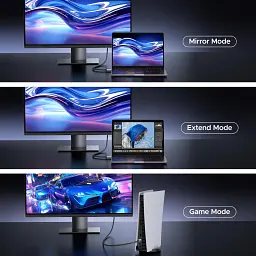 Кабель мультимедійний HDMI M to HDMI M 2.0m V2.2 16K60Hz 96Gbps braided black Ugreen (65900) - мініатюра 8