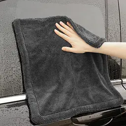 Рушник для сушіння авто Мікрофібра 60х90 мм 1200g/m2 JYM - мініатюра 5