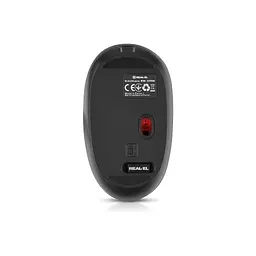 Мишка REAL-EL RM-335W Wireless Black (EL123200055) - мініатюра 9