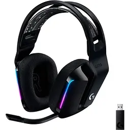 Навушники Logitech G733 Lightspeed Wireless RGB Gaming Headset Black (981-000864)