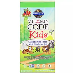 Полівітаміни для дітей Garden of Life Vitamin Code 30 жувальних ведмедиків зі смаком вишні - мініатюра 2