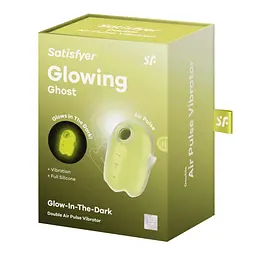 Стимулятор Satisfyer Glowing Ghost Вакуумний - мініатюра 8