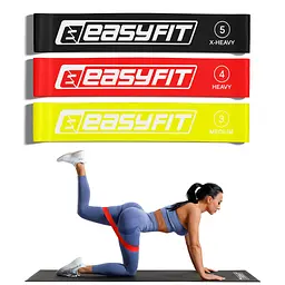 Гумові кільця для фітнесу EasyFit набір 3 шт (EF-1812) - мініатюра 13