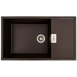 Кухонна мийка Platinum 8650 DIAMOND матова Шоколад (SP000039177)