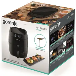 Gorenje Мультипіч Gorenje 1400Вт, чаша-3.5л, сенсорне кер., 9 авто. програм, пластик, чорний - мініатюра 8